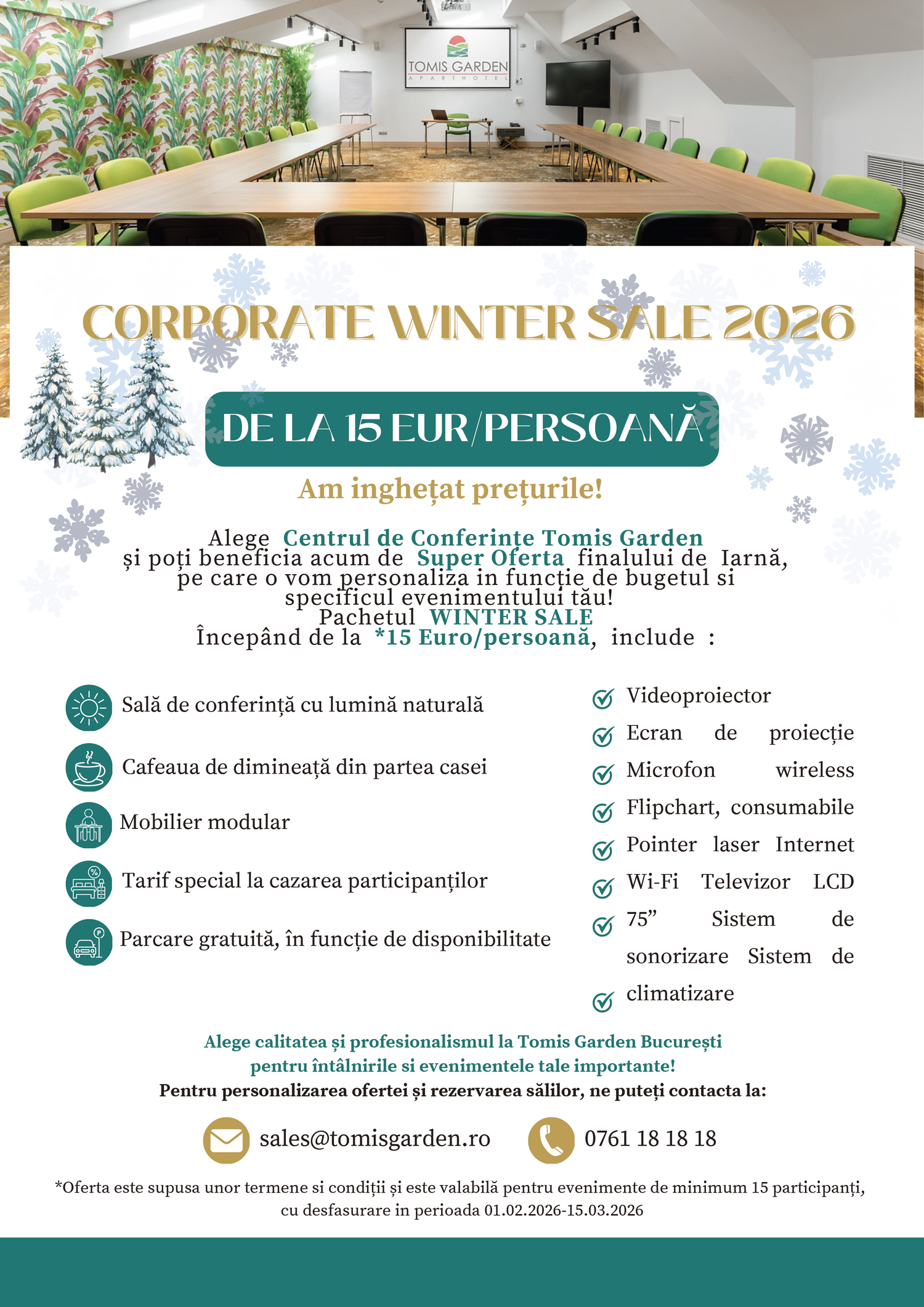 Oferta Summer Events Tomis Garden Bucuresti