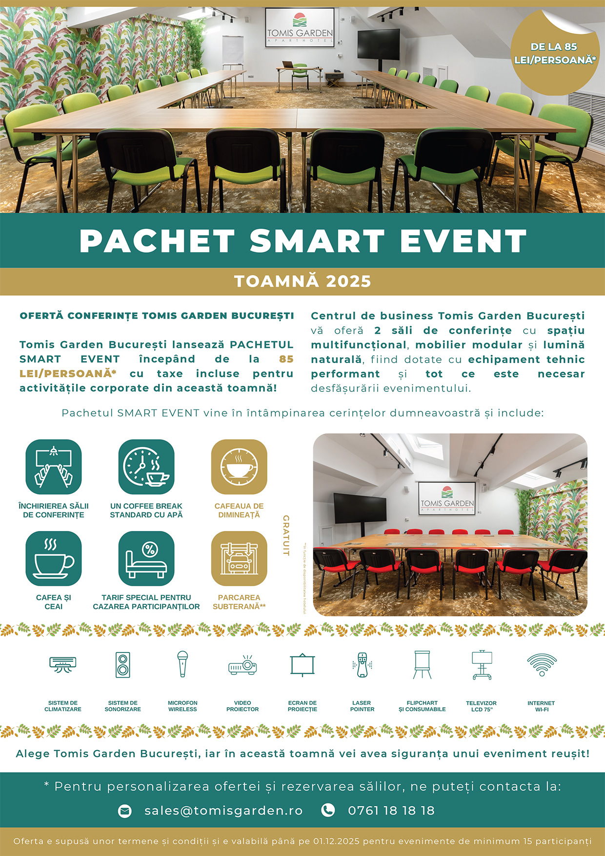 Oferta Summer Events Tomis Garden Bucuresti